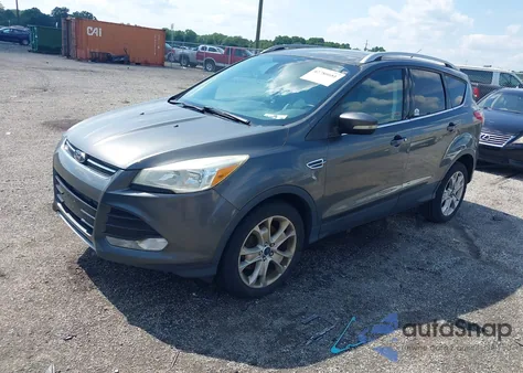2015 Ford Escape Titanium из США, поврежденный, VIN 1FMCU9J91FUC90040